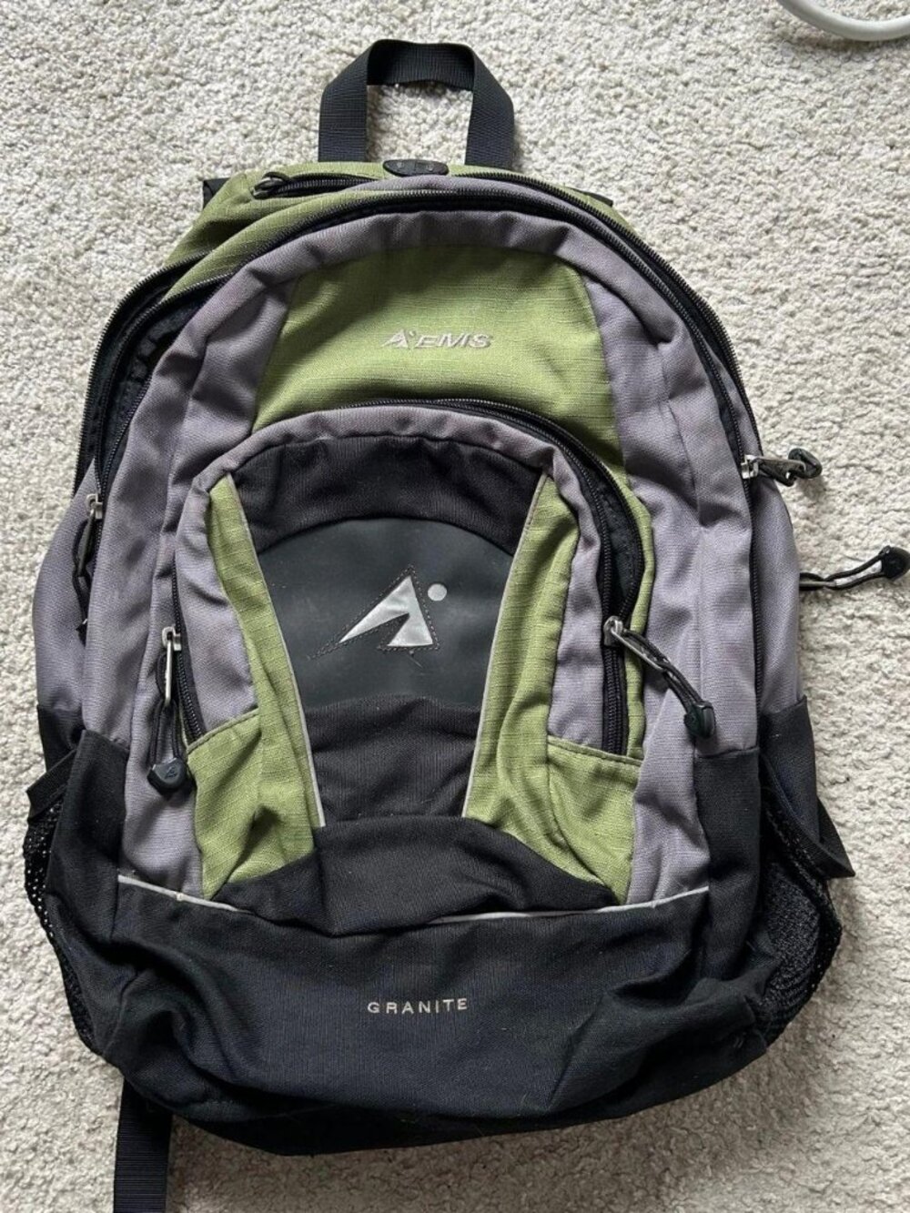 Green Granite Hiking Backpack